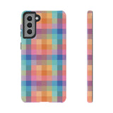 Kaleidoscope Grid Phone Case