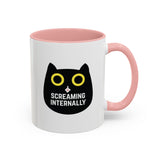 Screaming Internally Mug