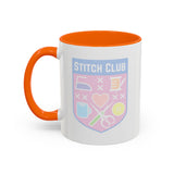 Pastel Stitch Club Crest Mug