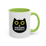 Screaming Internally Mug