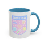 Pastel Stitch Club Crest Mug (USA)