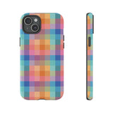 Kaleidoscope Grid Phone Case
