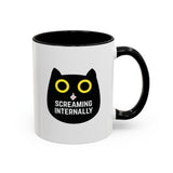 Screaming Internally Mug (USA)