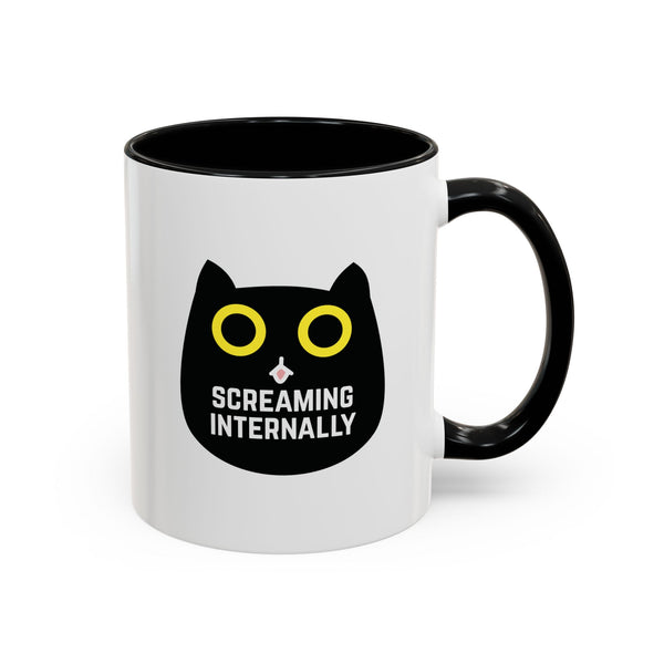 Screaming Internally Mug (USA)