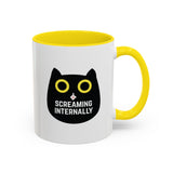 Screaming Internally Mug