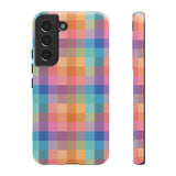 Kaleidoscope Grid Phone Case