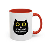 Screaming Internally Mug