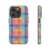 Kaleidoscope Grid Phone Case