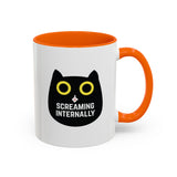 Screaming Internally Mug