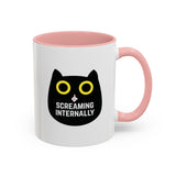 Screaming Internally Mug (USA)