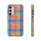 Kaleidoscope Grid Phone Case
