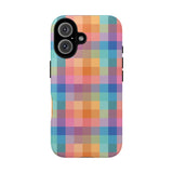 Kaleidoscope Grid Phone Case