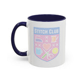 Pastel Stitch Club Crest Mug