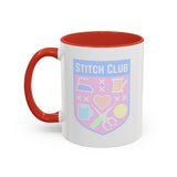 Pastel Stitch Club Crest Mug (USA)