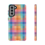 Kaleidoscope Grid Phone Case