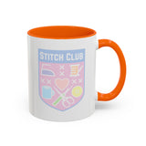 Pastel Stitch Club Crest Mug