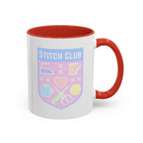 Pastel Stitch Club Crest Mug (USA)