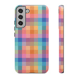 Kaleidoscope Grid Phone Case