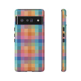 Kaleidoscope Grid Phone Case