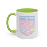 Pastel Stitch Club Crest Mug