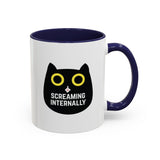 Screaming Internally Mug