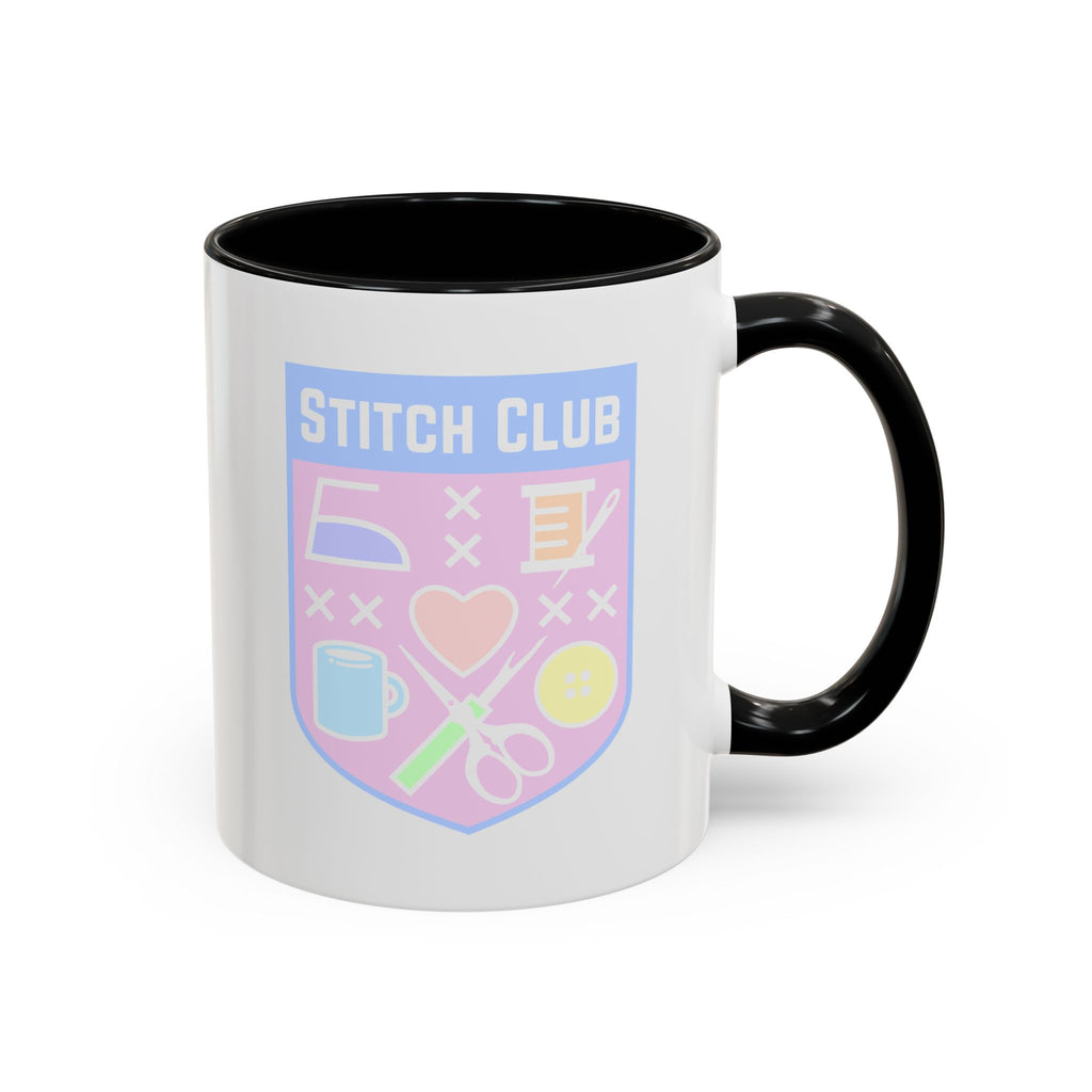 Pastel Stitch Club Crest Mug (USA)