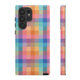 Kaleidoscope Grid Phone Case