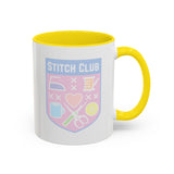 Pastel Stitch Club Crest Mug