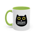 Screaming Internally Mug