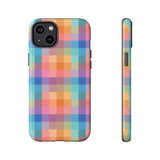 Kaleidoscope Grid Phone Case