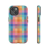 Kaleidoscope Grid Phone Case