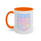 Pastel Stitch Club Crest Mug (USA)