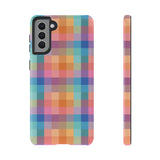 Kaleidoscope Grid Phone Case