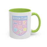 Pastel Stitch Club Crest Mug