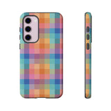 Kaleidoscope Grid Phone Case
