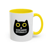 Screaming Internally Mug (USA)