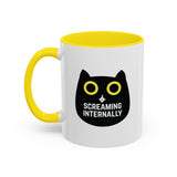 Screaming Internally Mug