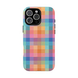 Kaleidoscope Grid Phone Case