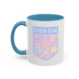Pastel Stitch Club Crest Mug (USA)