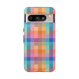 Kaleidoscope Grid Phone Case