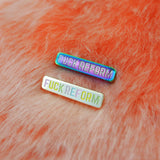 Fuck Reform Enamel Pin - Hand Over Your Fairy Cakes - hoyfc.com