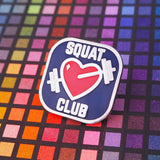 Squat Club Enamel Pin - Hand Over Your Fairy Cakes - hoyfc.com