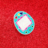 Virtual Pet - Enamel Pin - Hand Over Your Fairy Cakes - hoyfc.com