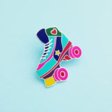Roller Skate - Enamel Pin - Hand Over Your Fairy Cakes - hoyfc.com