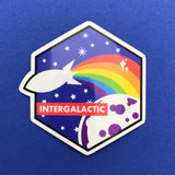 Rainbow Rocket - Vinyl Stickers - Hand Over Your Fairy Cakes - hoyfc.com