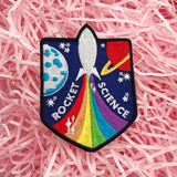 Rocket Science Rainbow Rocket - Patch - Hand Over Your Fairy Cakes - hoyfc.com