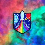 Rocket Science Rainbow Rocket - Patch - Hand Over Your Fairy Cakes - hoyfc.com