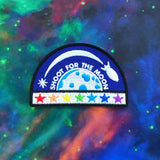 Shoot For The Moon Rainbow Rocket - Patch - Hand Over Your Fairy Cakes - hoyfc.com