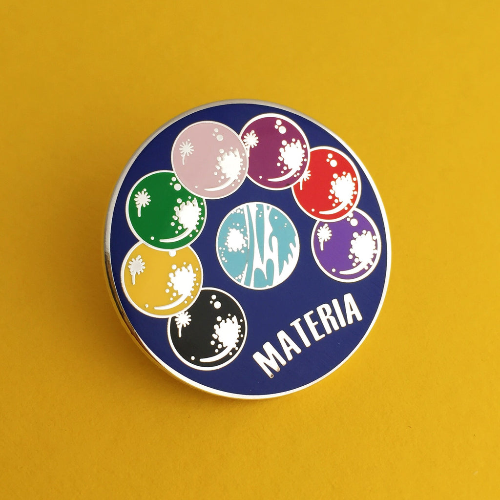 Materia - Enamel Pin - Hand Over Your Fairy Cakes - hoyfc.com