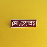 Slayer (Gold) - Enamel Pin - Hand Over Your Fairy Cakes - hoyfc.com